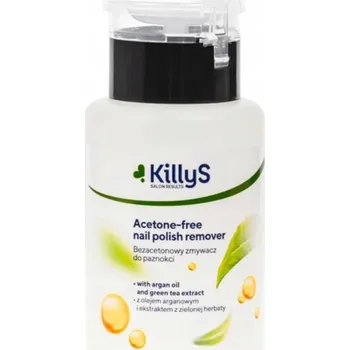 Odlakovač nehtů Odstraňovač laku na nehty bez acetonu KillyS 200 ml