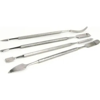 Malířská špachtle Zachytávací nářadí, Stainless Steel Spatulas Ne, celková délka: 190 mm, číslo modelu: K4MPTSS, materiál držadla: