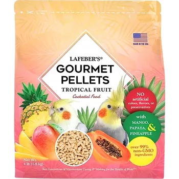 Krmivo pro ptáka Lafeber - Tropical Fruit - Krmivo pro papoušky: Granule s ovocem pro korely