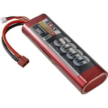 RC vybavení Reely RE-7851474 akupack Li-Pol (modelářství), 7.4 V, 5000 mAh, články 2, 30 C, Stick Hardcase, T zástrčka