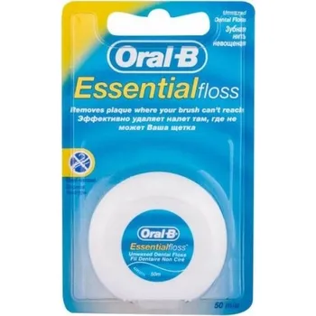 Zubní nit Zubní nit Oral-B Essential Floss Unwaxed 50 m