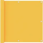 Balkónová zástěna žlutá 90 x 600 cm oxfordská látka 135027