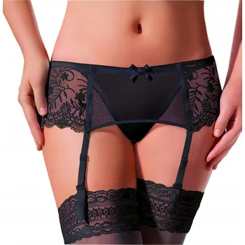 Podvazkový pás PODVAZKOVÝ PÁS 032 S černý