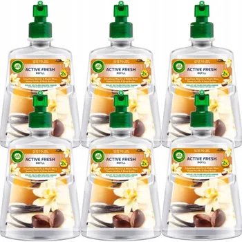Air Wick Active Fresh náplň Smyslná Vanilka & Bambucké máslo 228 ml x6