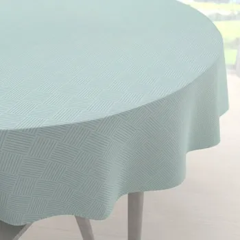 ubrus Teflonový kulatý ubrus Milano TF-050 - světle mentolový Ø 40 cm
