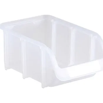 Úložný box Hünersdorff 672700 skladový box , (š x v x h) 165 x 100 x 75 mm, transparentní, 1 ks