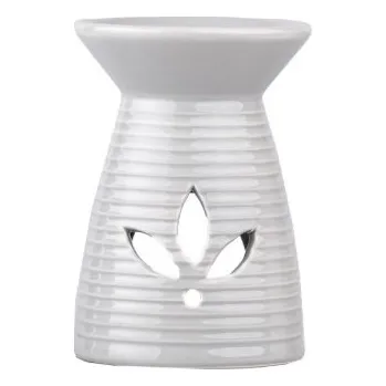 Aroma lampa Aromalampa keramická bílá 1 ks