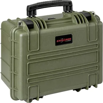 turistický batoh Explorer Cases 3823HL.G green with pick a pluck foam outdoorový kufřík, (š x v x h) 38 x 27 x 23 cm, olivově zelená , 3823HL.G