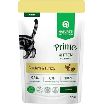 Krmivo pro kočku Nature's Protection krmivo mokré kuře 0,085 kg