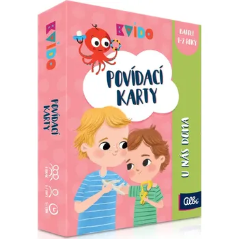 Desková hra ALBI Kvído - Povídací karty: U nás doma