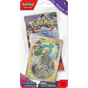 Sběratelská karetní hra Pokémon TCG: Scarlet & Violet Temporal Forces Checklane Blister - Bellibolt