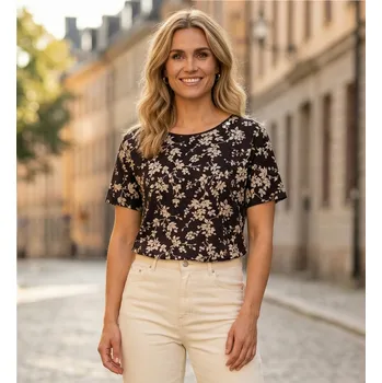 Dámské tričko Dámské triko ALTISPORT GYLDA ČERNÁ 4XL