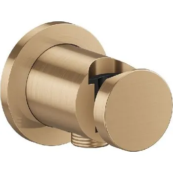 Sprchový držák Axor One - Nástěnné kolínko s držákem, kartáčovaný bronz 48780140