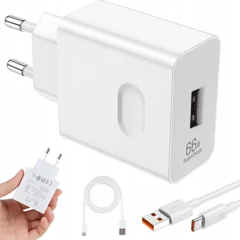 Nabíječka 66W s 1m USB-C kabelem pro Honor 200 Lite X8b X9c