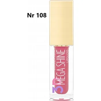 Lesk na rty Golden Rose 3D Mega Shine 108 5,2 ml lesk na rty