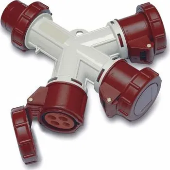 Elektrická zásuvka ADAPTOR IP-67 3P plus T 32A 380/4 15 V