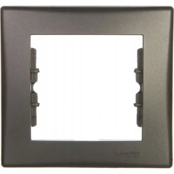 Elektrická zásuvka Schneider Electric jednoduchý Rámeček , šedý