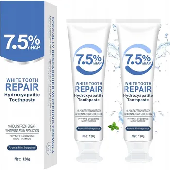 zubní pasta 2x Zubní pasta s hydroxyapatitem, Ochrana skloviny, pro citlivé zuby