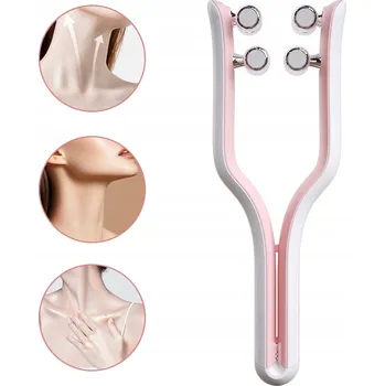 Masážní přístroj MASÁŽNÍ PŘÍSTROJ PŘÍSTROJ NA OBLIČEJ 3D ROLLER EMS 400MAH REDUKCE TUKU PODBRADKU