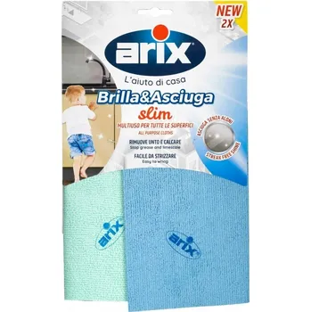 Utěrka Arix Utěrka z Mikrovlákna Brilla&Asciuga Slim 2ks T28662tba