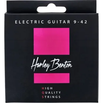 Struna pro kytaru a smyčcový nástroj Struny pro elektrickou kytaru Harley Benton HQS EL 9-42
