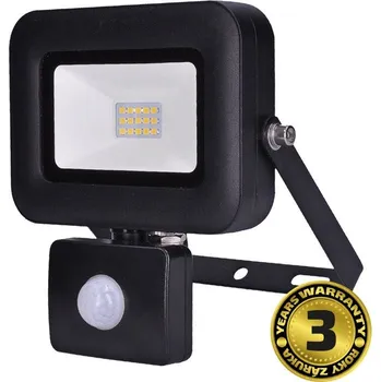 Solight LED reflektor PRO se senzorem, 10W, 920lm, 5000K, IP44 - WM-10WS-L