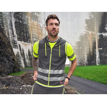 reflexní vesta Reflex funkční vesta e.s.ambition velikost M antracit/výstražná žlutá Strauss