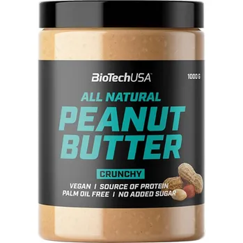 BioTechUSA Arašídové máslo (1000 g, Křupavé)