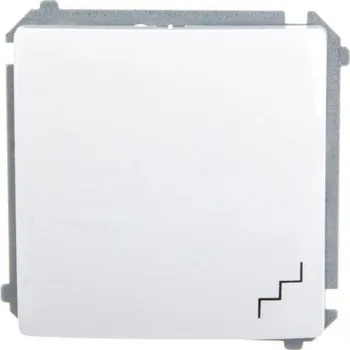 vypínač Jednopólový vypínač pod omítku Simon bílý BMW6A.01/11