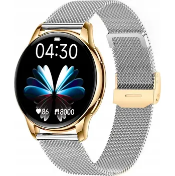 Hodinky Chytré Hodinky Rubicon SMARUB349 stříbrné