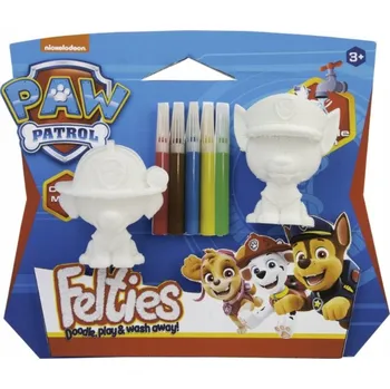 Figurka Tlapková patrola Figurky k vymalování + fixy 2ks