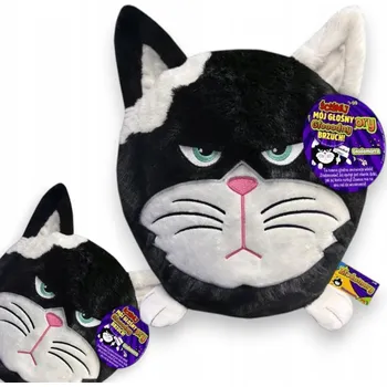 plyšák Zlodomory – Plyš 31 cm, černá kočka Hladomorra