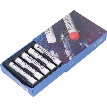 Pastelka PROFESIONÁLNÍ ODOLNÉ OLEJOVÉ PASTELKY 6 KS BÍLÉ BARVY