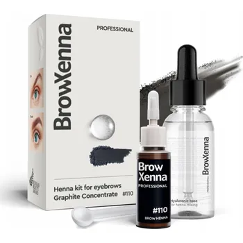 Tužka na obočí 110 Grafitový koncentrát pro pudrovou hennu na obočí s B