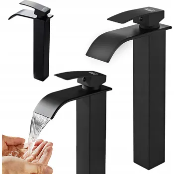 Vodovodní baterie Stojánková umyvadlová baterie Dewinner 2, černá