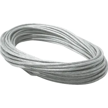 Průmyslové svítidlo Paulmann 979055 nízkonapěť. komponent lankových systémů napínací lano transparentní, šedá