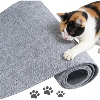 SAMOLEPICÍ PODLOŽKA NA ŠKRÁBÁNÍ na Pohovku Pro Kočky, STŘÍHATELNÁ 200x40cm