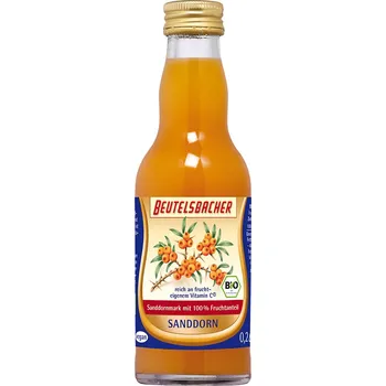 Bio rakytníková šťáva 100% Beutelsbacher 0,2 l