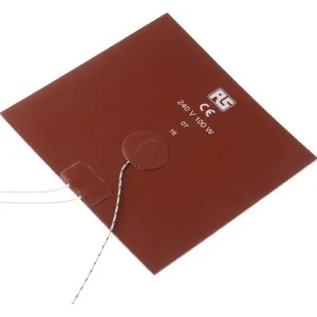 Topná rohož Silikonová topná rohož 100 W 150 x 150 (square)mm 240 V AC