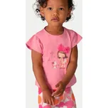 Mayoral Sada t-shirt a legíny 1751 Růžová Regular Fit 18M