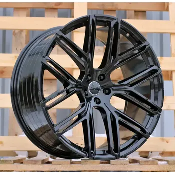 Disk Alu kola Racing Line HF736, 23x10.5 5x112 ET18, černá lesklá (zátěžová)