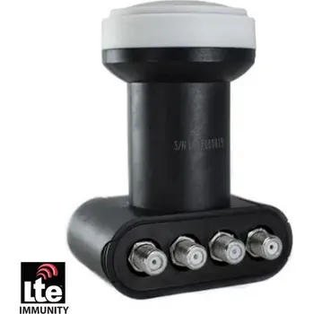 Satelitní technika Satelitní konvertor GT-SAT Quad LNB s filtrem 4G LTE