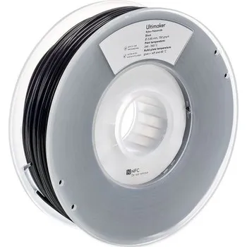 Příslušenství k 3D tiskárně Vlákna pro 3D tiskárny, Černá 2.85 mm 750 g Polyamid Ultimaker