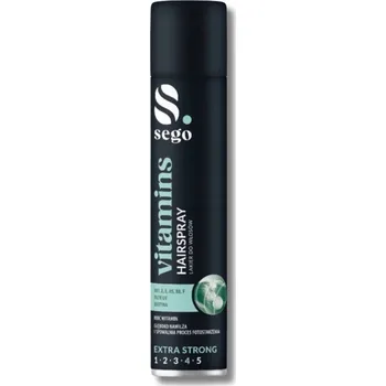Stylingový přípravek SEGO VITAMINS lak na vlasy s vitamíny Extra Strong 75 ml