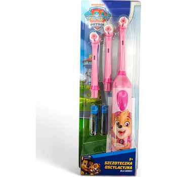 Péče o chrup KARTÁČEK Tlapková patrola + 3 hlavice MODEL 2026 - SKYE