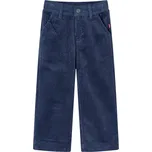Dětské manšestrové kalhoty námořnicky modré 104 13915