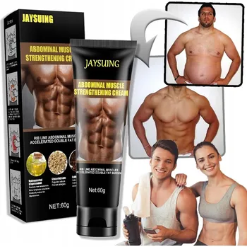 Celulitida a strie Horký krém proti celulitidě a tuku, zpevňující tělové mléko, posilovač svalů 1 ks