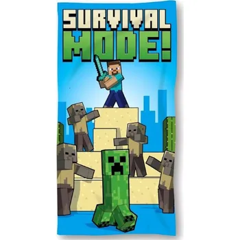 BAVLNĚNÝ RUČNÍK MINECRAFT 70x140 cm
