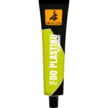 Průmyslové lepidlo Voděodolné bezbarvé lepidlo na plasty Dragon 50 ml