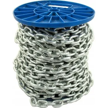 Železářství Technický řetěz 5 mm pozink DIN 766 30 m